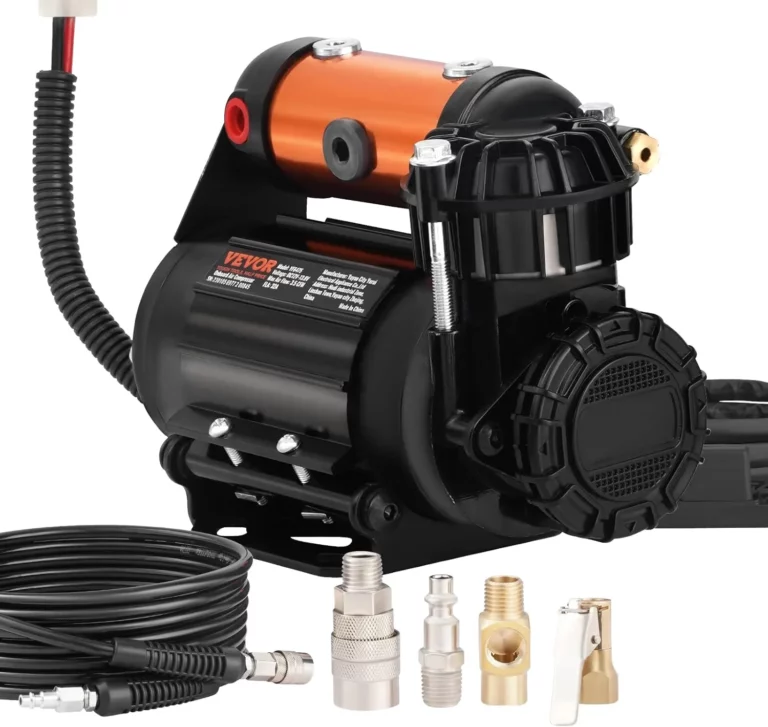 Vevor Automatische compressor, 12V - Bandenspanning Off-Road Belangrijk