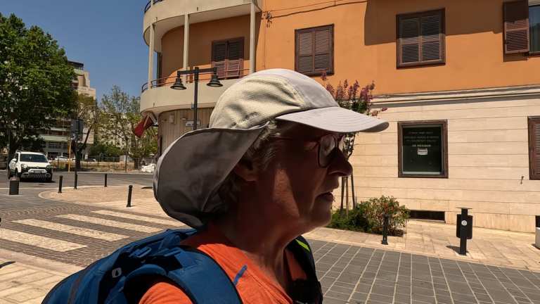 Tijdens mijn bezoek aan Matera loop ik terug richting het pick-up point in Matera